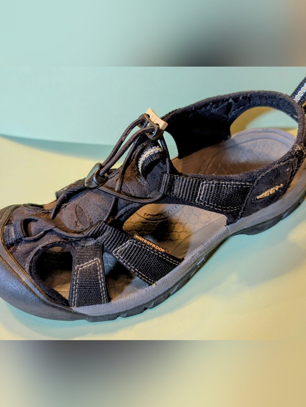 Keen H2 Hybrid Sandals Travel To Paddle All Gender Men's 8 Women's 9.5 Black